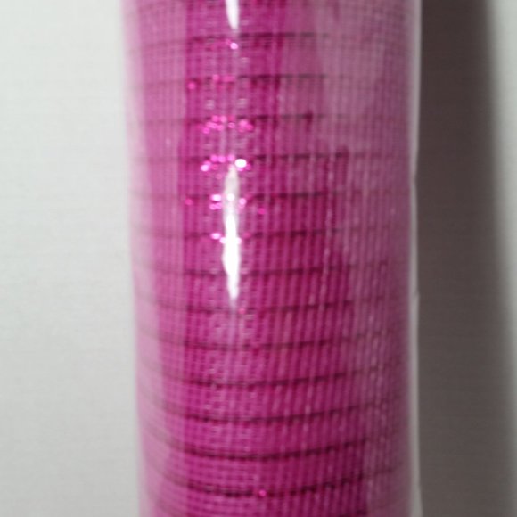 Pink Deco Mesh 21" Wreaths Crafts 2 Rolls - Picture 2 of 5